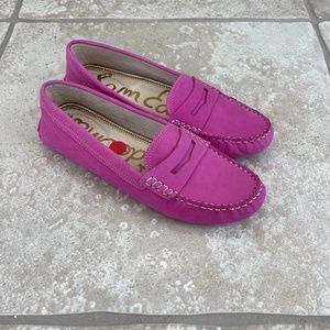 Sam Edelman Magenta Driving Mocs